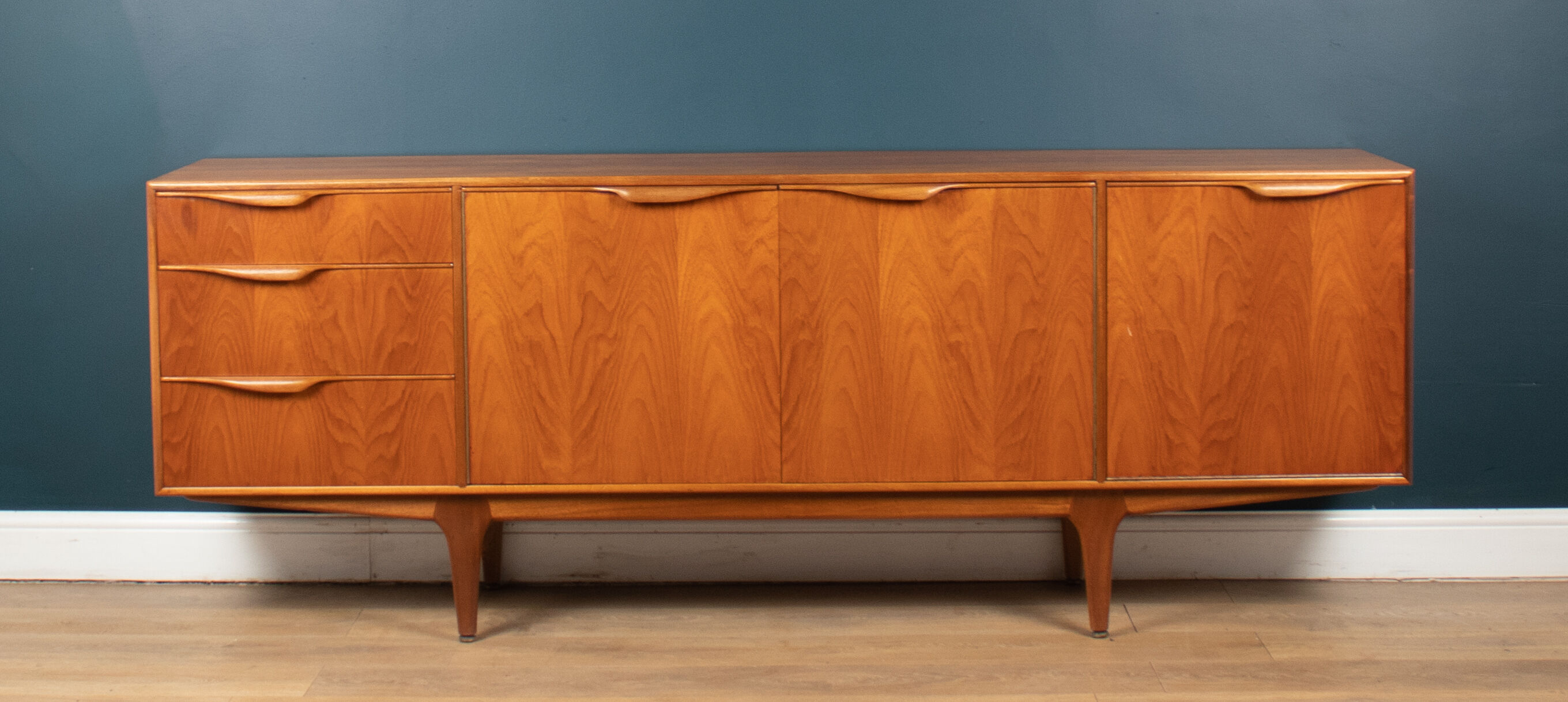 Retro Teak 1960s Long Mcintosh of Kirkcaldy Dunvegan Sideboard Tom Robertson