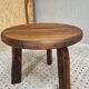 Vintage coffee table brutalist side table plant table 60 cm