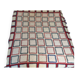 Plaid vintage crochet