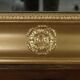 Important miroir en bois doré, style Restauration – Milieu XIXe
