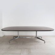Large Wood and Aluminum Table by Charles & Ray Eames for Herman Miller, 1960s