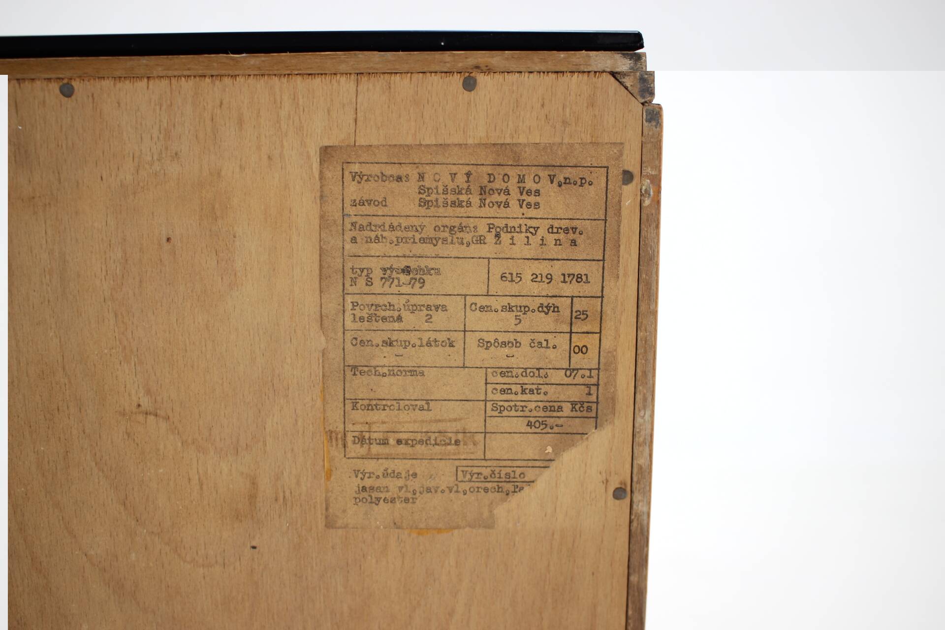 1960s Frantisek Mezulanik Pair of Chest of Drawers, Czechoslovakia