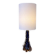 Vintage Belgian glass table lamp
