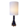 Vintage Belgian glass table lamp