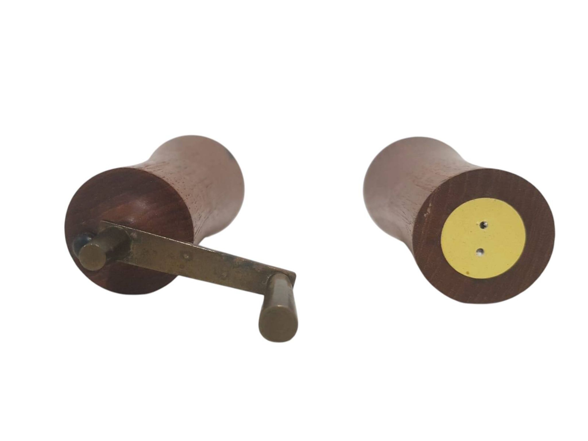 Teak salt shaker and pepper mill, Laurids Lonborg, Denmark, 1960s.