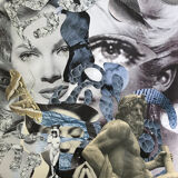 Collage original féminité