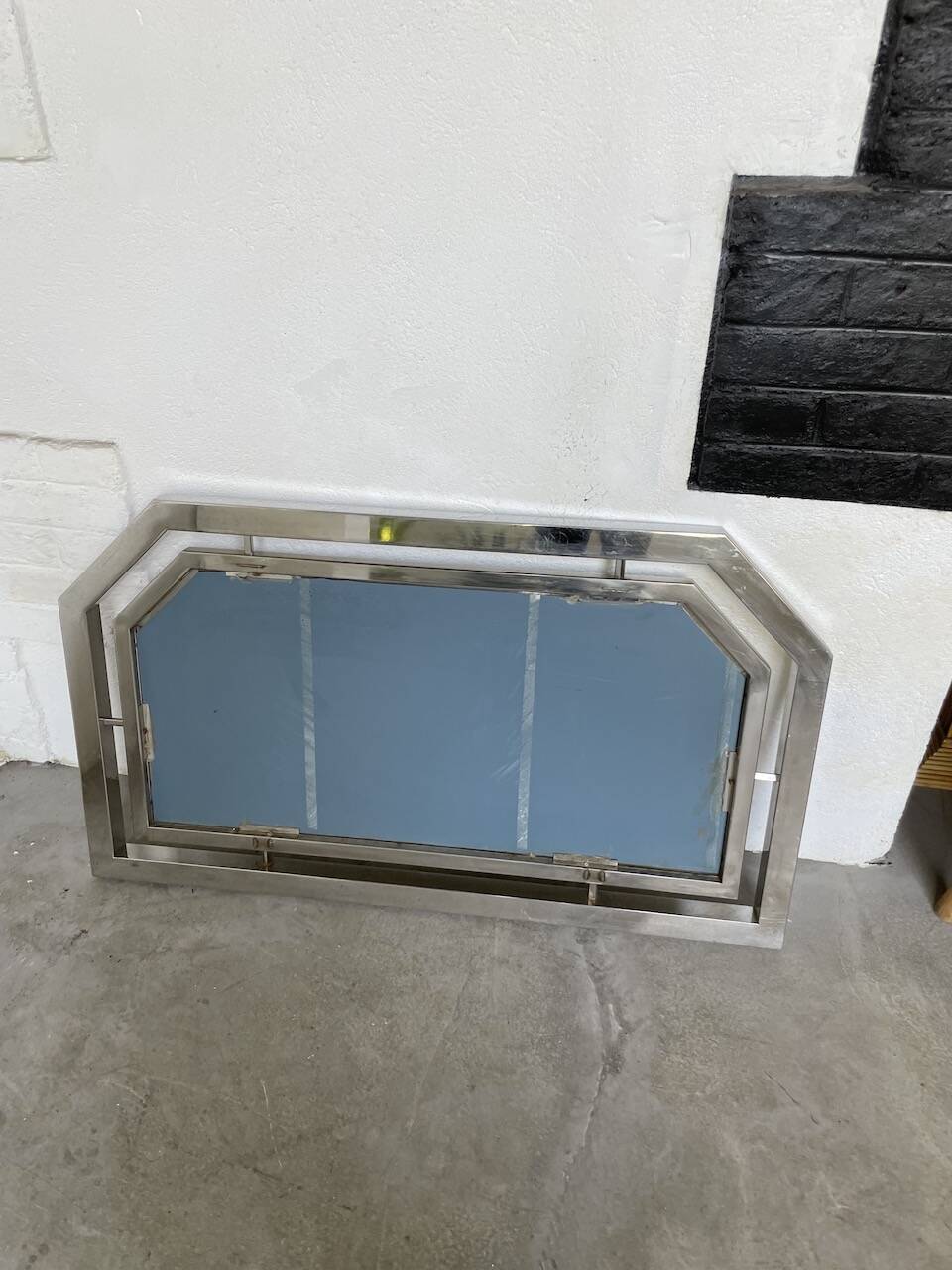 Art Deco Chrome Mirror