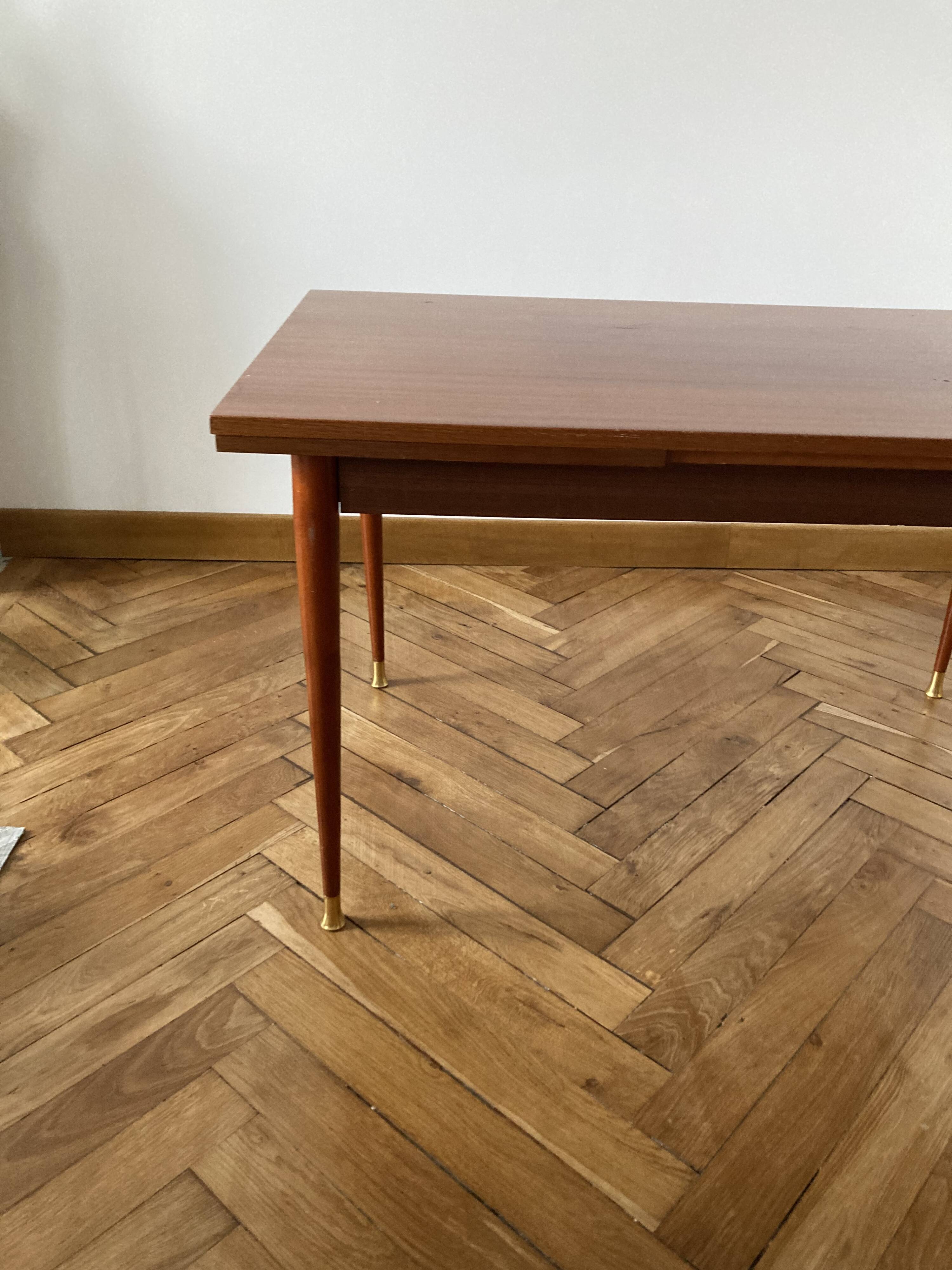 Scandinavian-style rectangular table