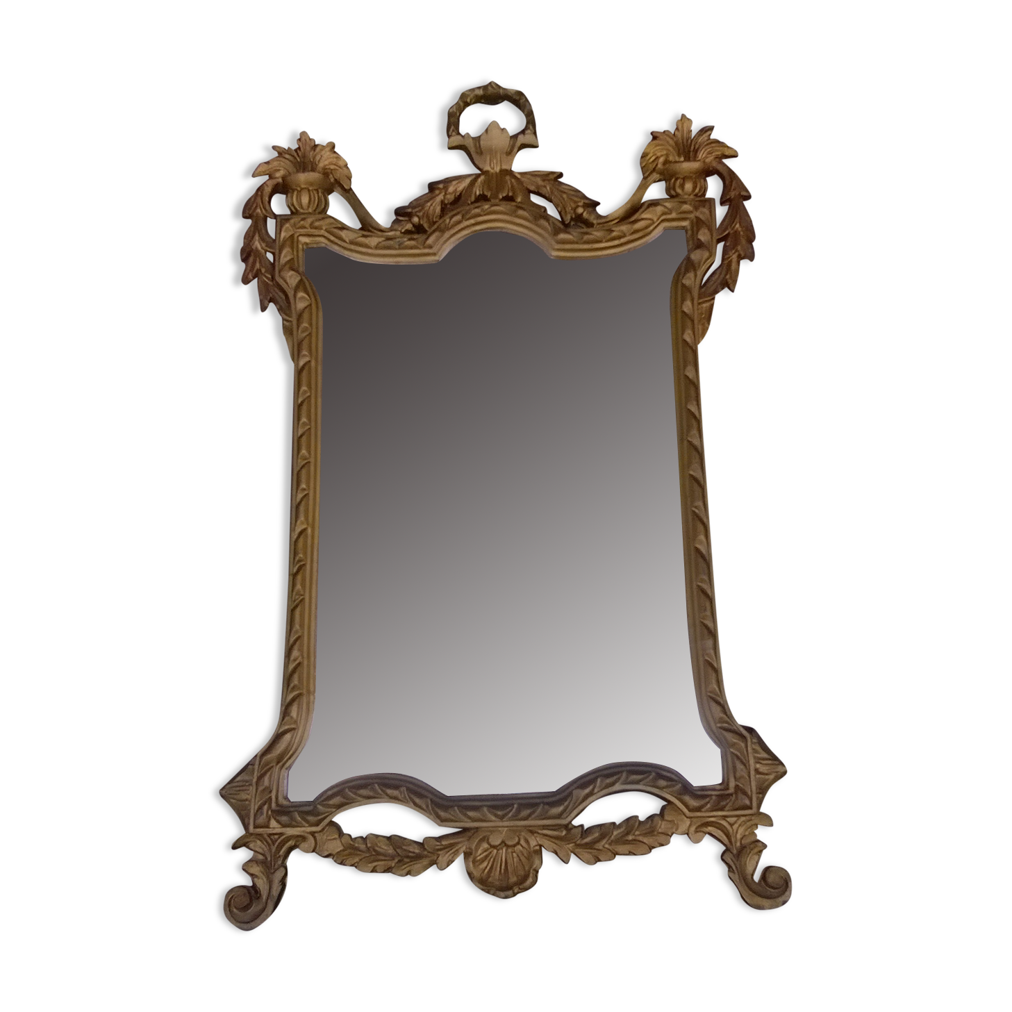 Baroque mirror resin year 70