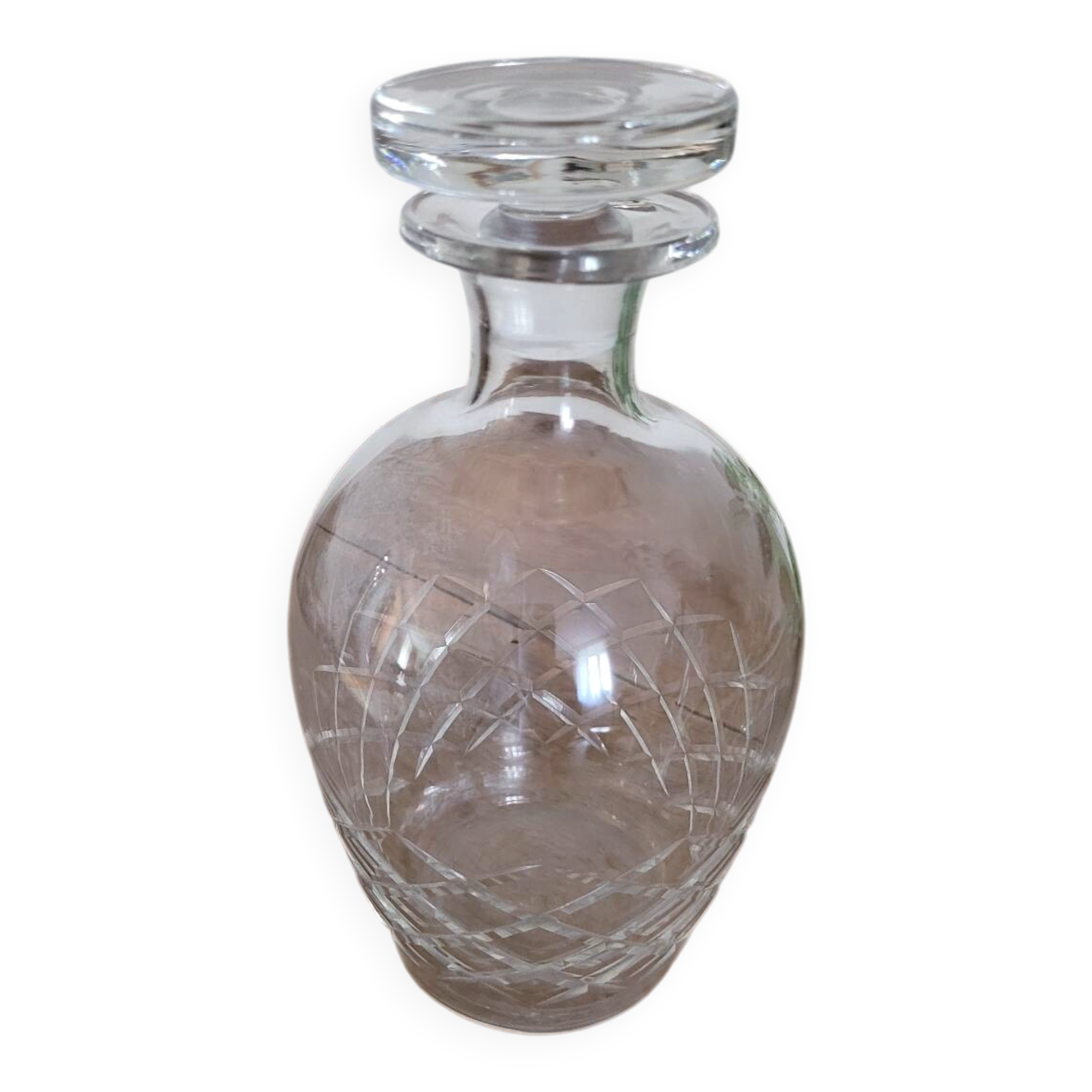 Carafe No. 2 in chiseled crystal