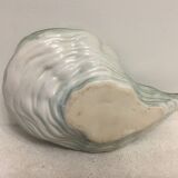 Holder for 12 oyster forks - slip - ceramic - vintage