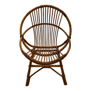Fauteuils en rotin