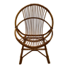 Rattan armchairs