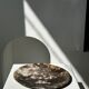 Dish in petrified wood