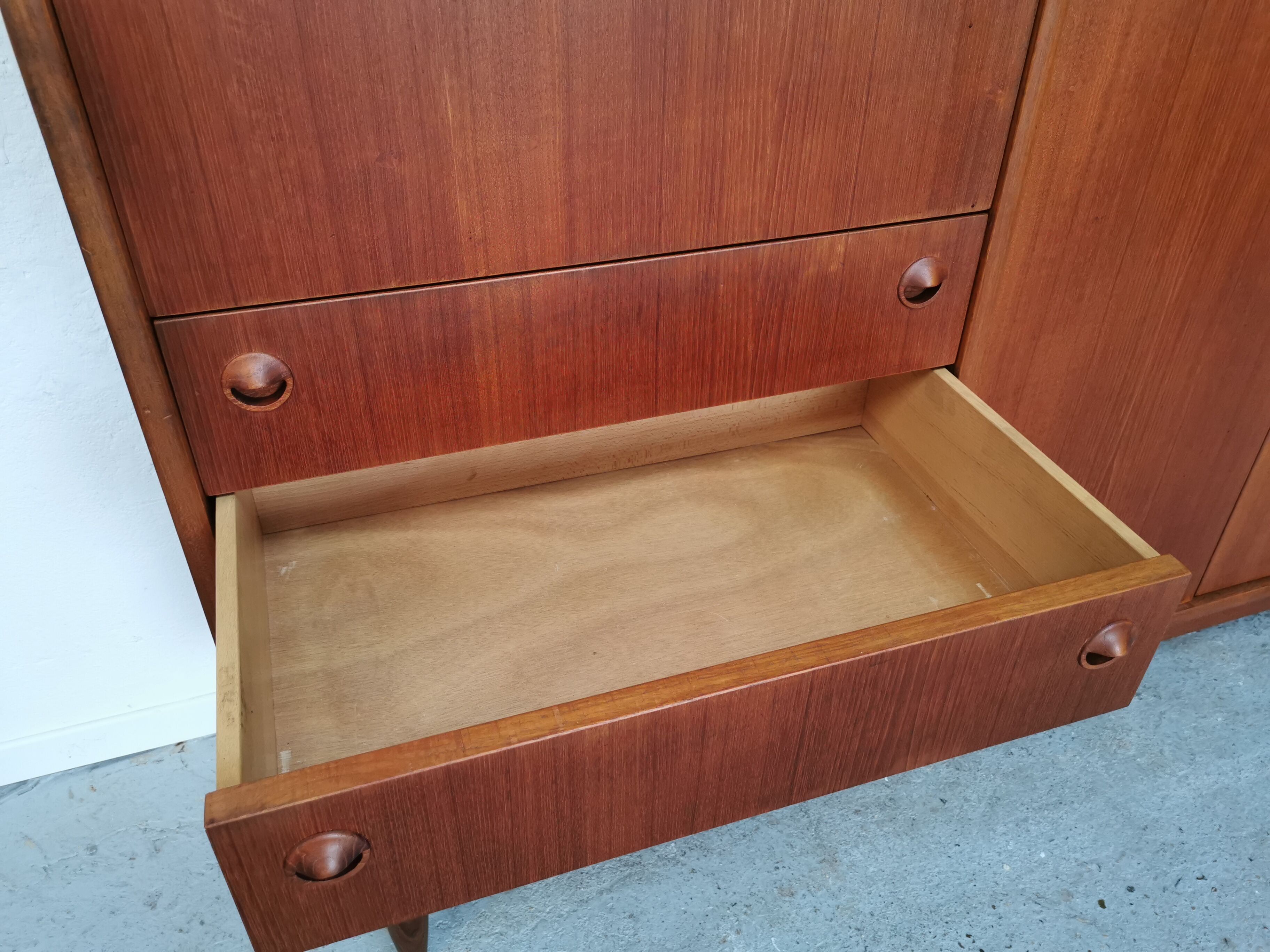 Teak cabinet design Tricoire & Vecchione