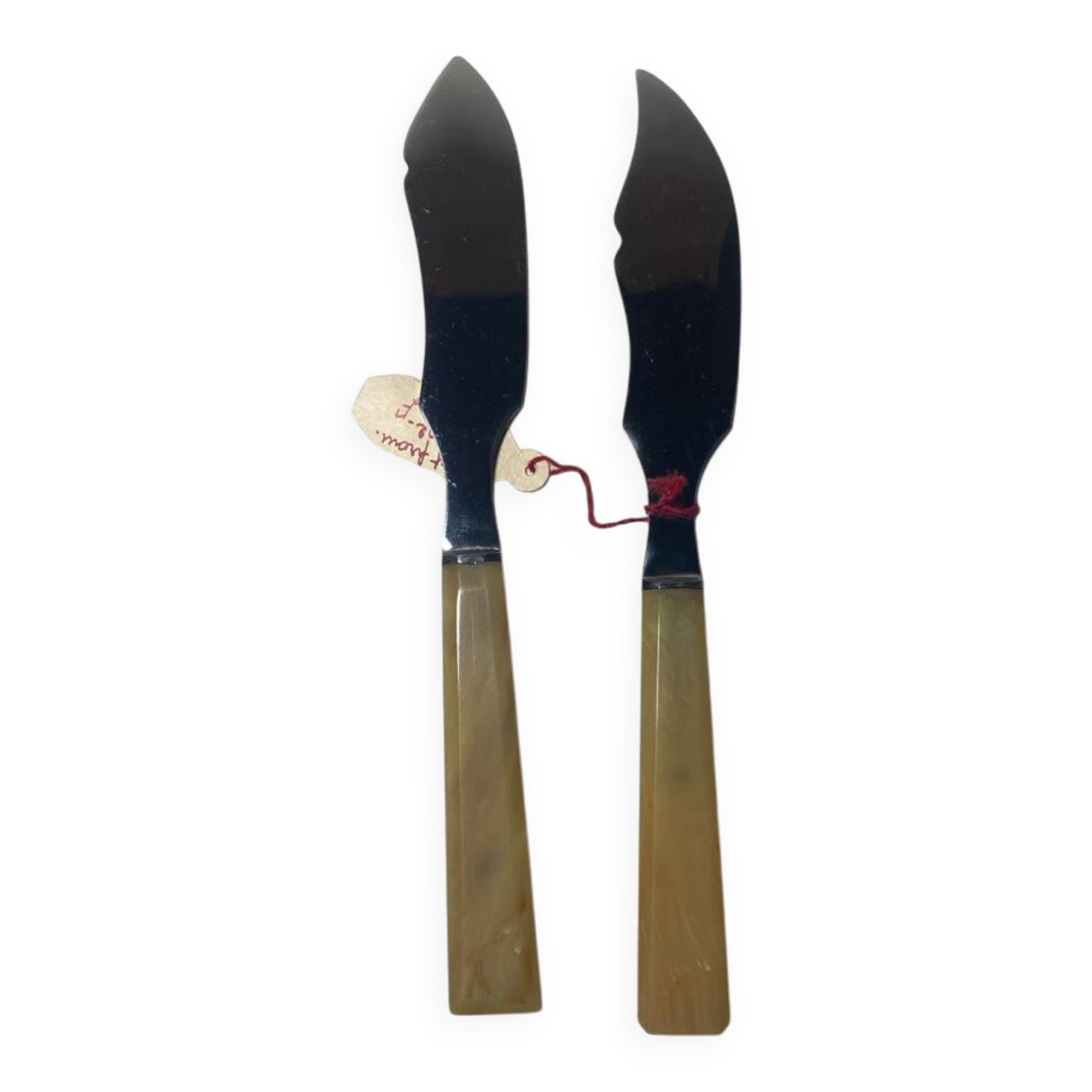 Bakelite cheese knives
