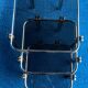 Set of 3 vintage nesting tables 1970 hollywood regency gold metal