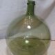Demijohn glass green breath
