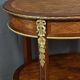 Small Marquetry Coffee Table, Transition Louis XV Louis XVI style –