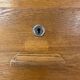 solid oak workshop cabinet, 1950