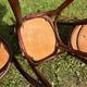 Set of 6 Thonet and Fishel bistro chairs, early 20th century