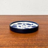 German ceramic saucer from the Stockholm series of the 1960s by Melitta, mid-century style.