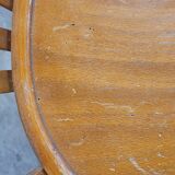 Series of 4 vintage luterma bistro chairs 1950