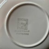 Set of 6 Salins soup plates - Deauville series - 1960