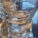 Verres ciselés 40's