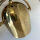 Brass ceiling light with 3 adjustable spotlights by Florian Schulz, Germany, 1970s