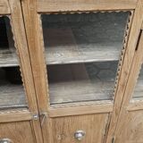 Natural Burmese teak sideboard