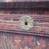 Polychrome fir chest