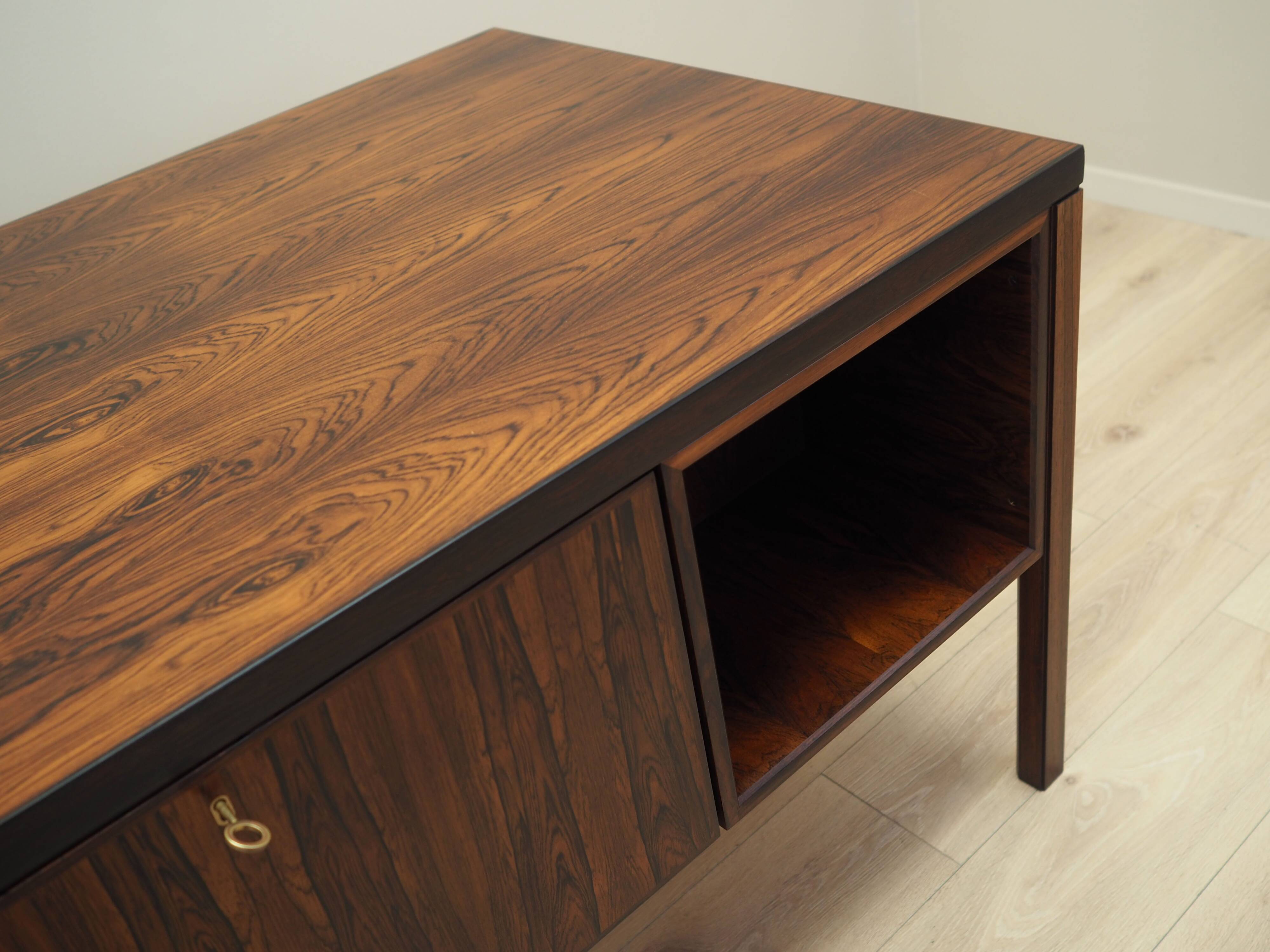 Rosewood desk, Danish design, 1970s, made by Omann Jun