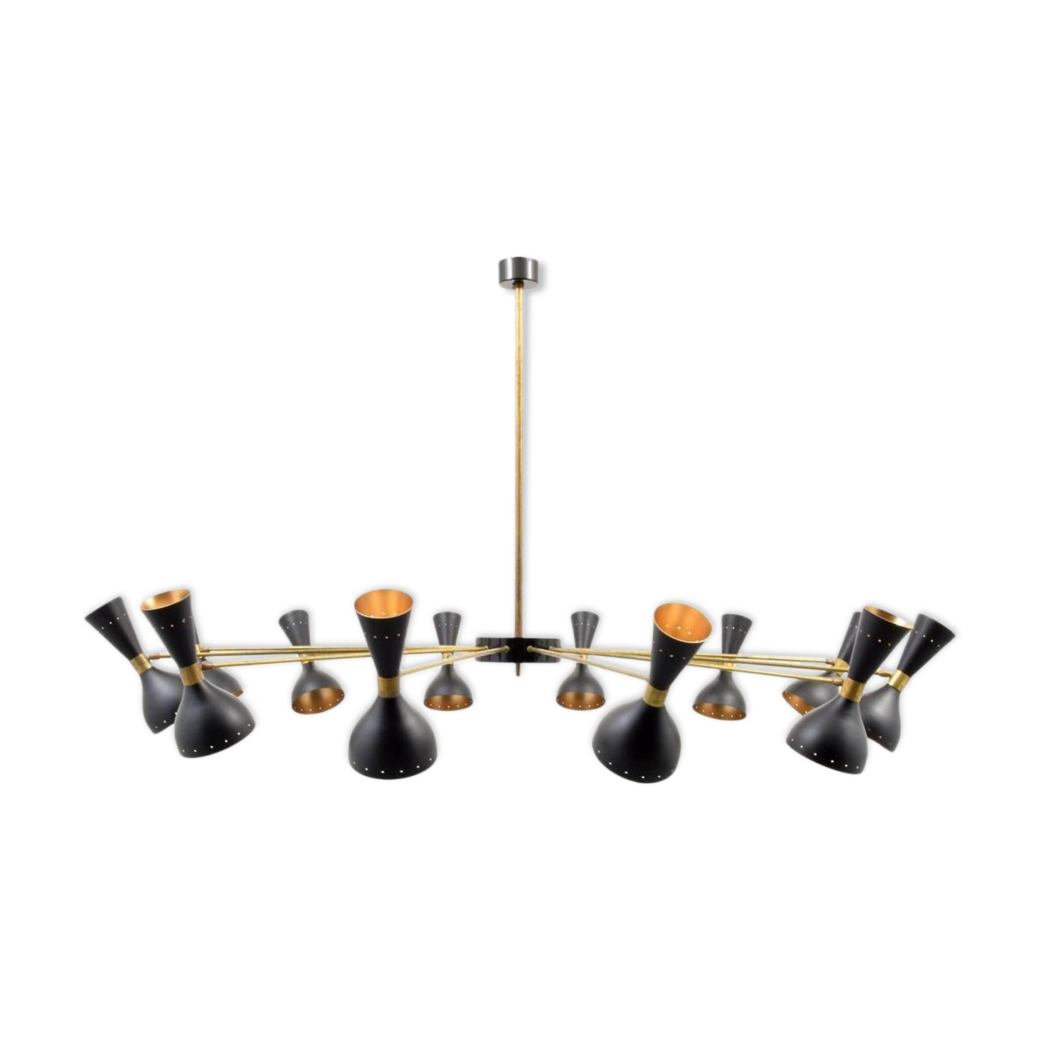 Lustre italien dans le style des années 50/60