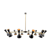 Italian chandelier in the style of the years 50/60