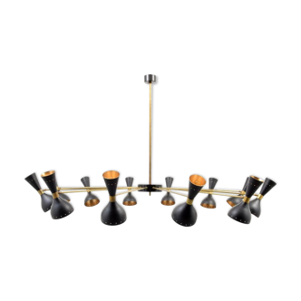 Italian chandelier in the style of the years 50/60