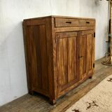 20th century Parisian buffet bahut made of solid wood (beech)