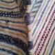 Grand Tapis Zanafi Artisanal — Composition Graphique Indigo & Terracotta