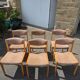 Lot de 6 chaises Self en bois – années 80/90