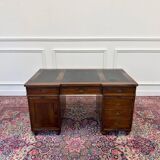 Classic English Desk with Black Inlay