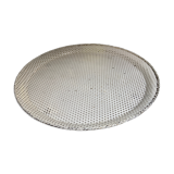 White open metal tray