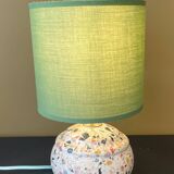 Vintage terrazzo table lamp