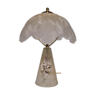 Murano glass table lamp by Franco C Luci & Regali