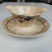 Sarreguemines sauce boat