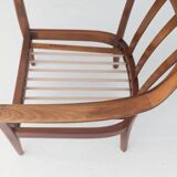 Mid-Century Wilhelm Knoll Cherry Wood Armchairs, Germany, 1960s