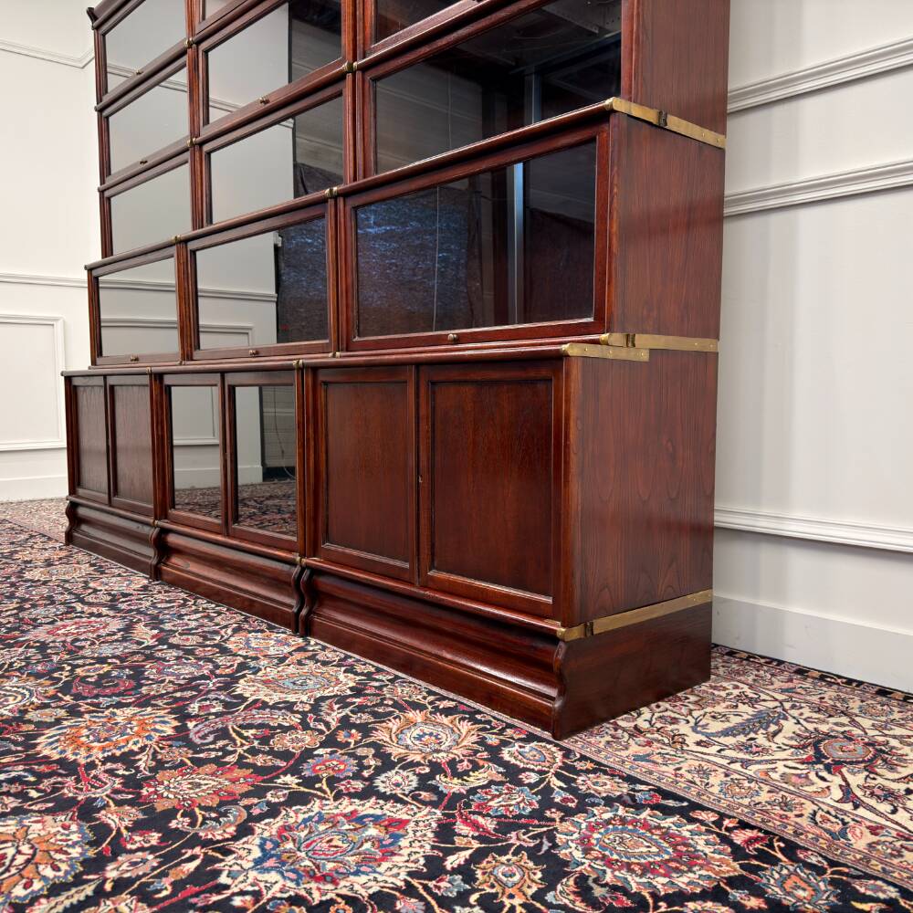 Classic English Globe Wernicke Style Bookcase