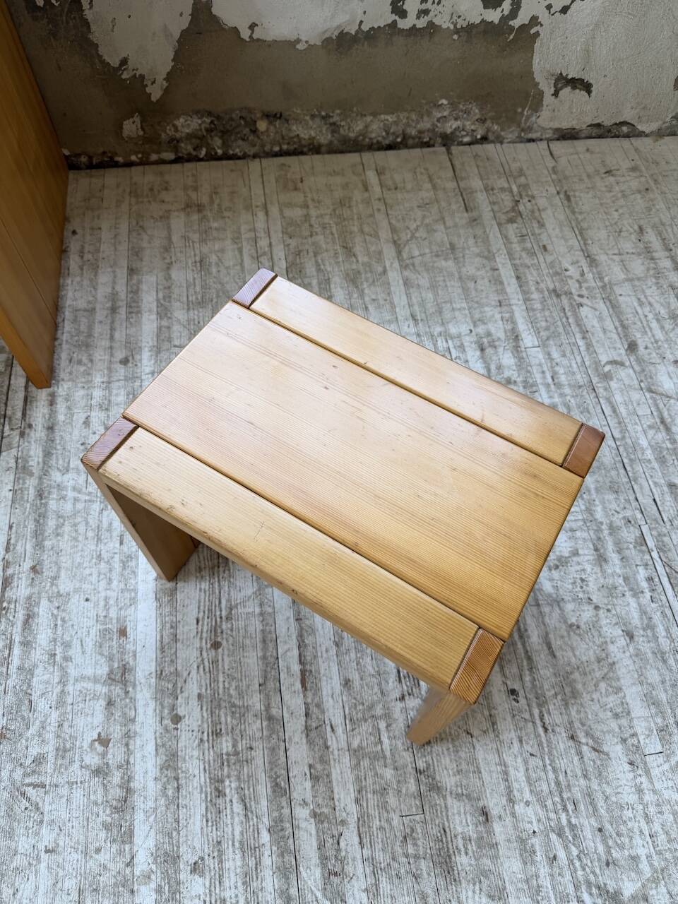 Bureau + commode + tabouret pin Maison Regain Savoie