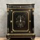Superb support furniture Boulle era Napoleon III lacquered black around 1850