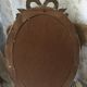 Miroir ancien oval