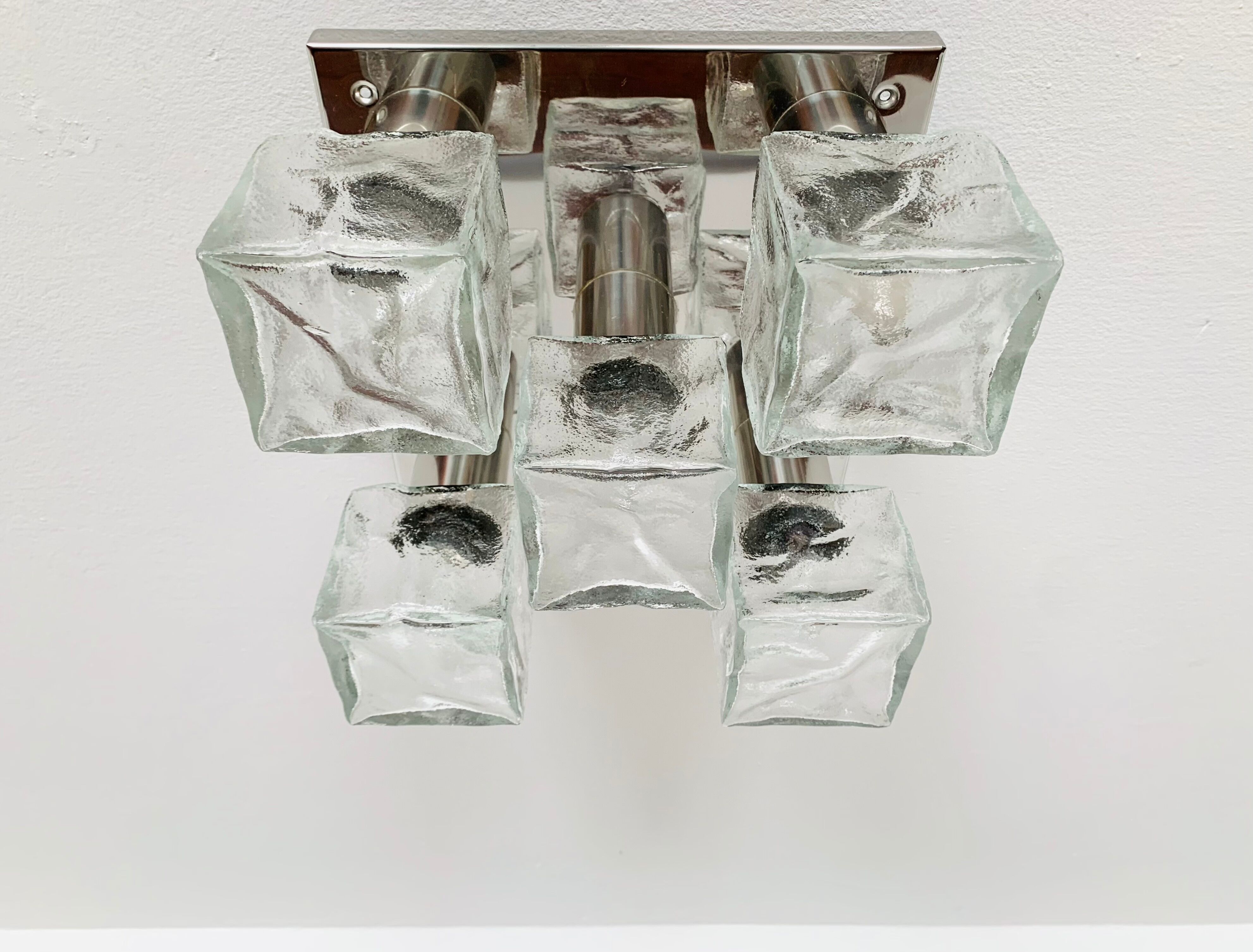 Ice Cube Flush Light by J.T. Kalmar